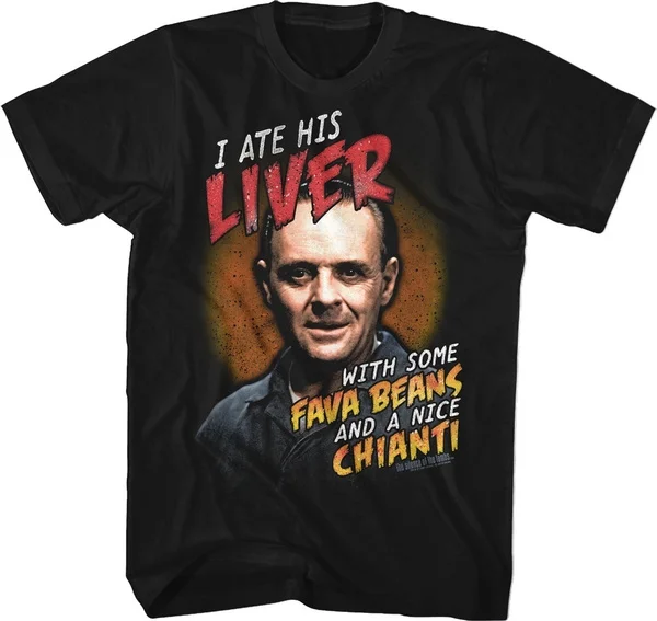 

Ate His Liver Silence of the Lambs T-Shirt Unisex Shirt