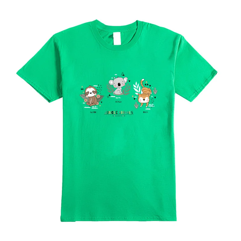 

2021 Summer Men And Women cotton T-shirt Printing T-shirt O-neck Short-sleeved Fashion Tops Men's Simple T-shirts Men's Tops
