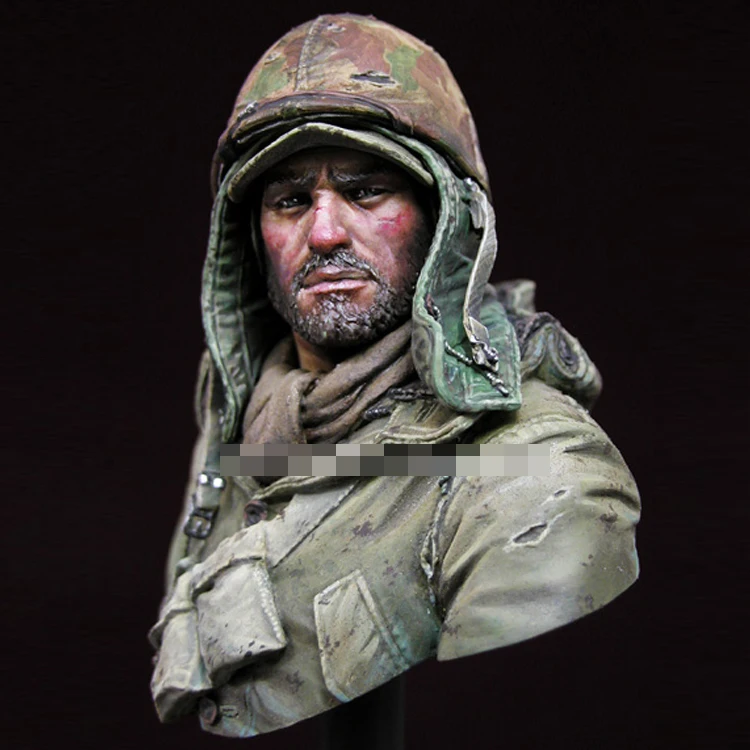 

1/10 THE CHOSIN FEW Battle of Jang-Jin Reservoir USMC KOREAN WAR 1950. Resin Model Bust GK, Unassembled and unpainted kit