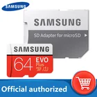 Карта памяти microSD SAMSUNG EVO + EVO Plus, класс 10, 128 ГБ, 32 ГБ, 64 ГБ, 256 ГБ, 512 ГБ