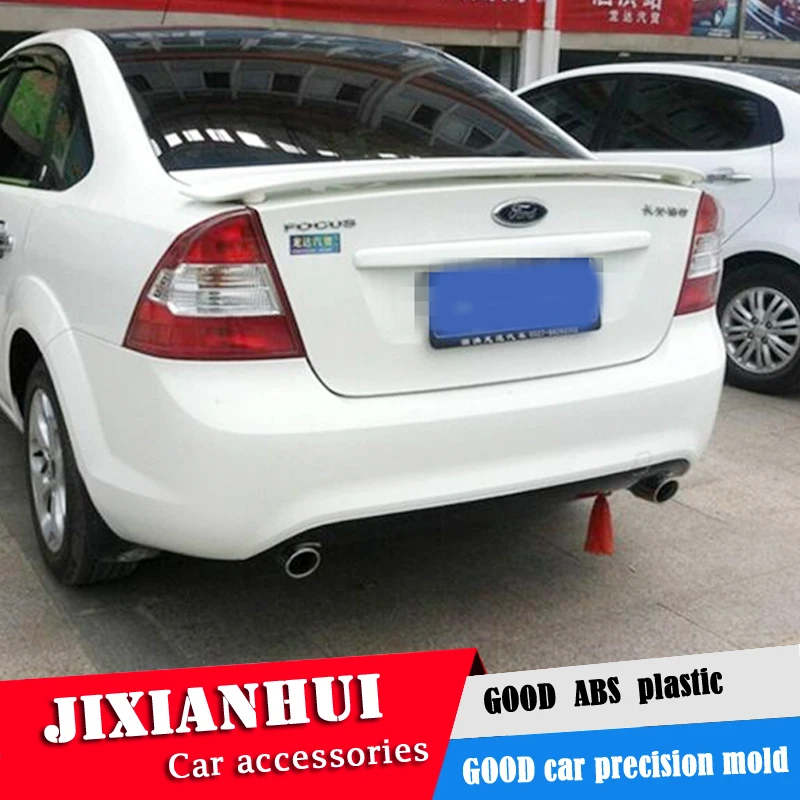 Спойлер заднего крыла для Ford Focus sedan DJK 2006-2011 из АБС-пластика цветной спойлер