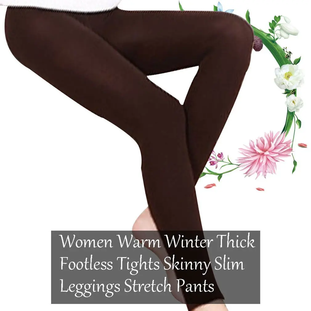 

Casual Warm Faux Velvet Winter leggins Women Leggings Knitted Thick Slim Super Elastic women pants