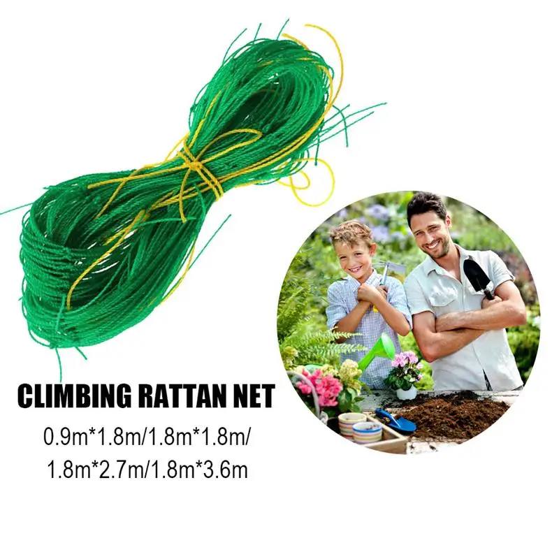 

Plant Climbing Vine Net Wear Resistance Flexible Garden Plant Trellis Netting For Fruits Vegetables Cucumber Pumpkins