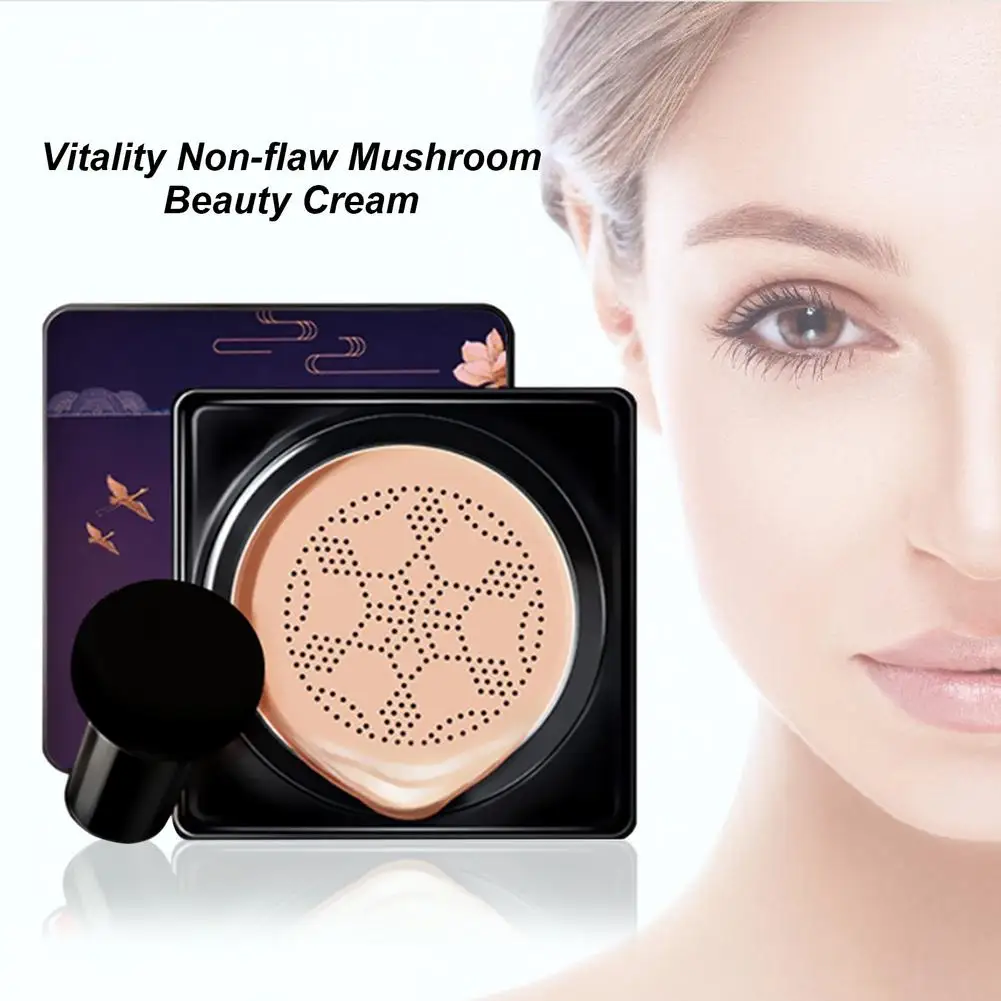 

Bb Air Cushion Mushroom Head Foundation Cc Cream Concealer Whitening Makeup Water Proof Cosmetics Brighten Face Foundation Tone