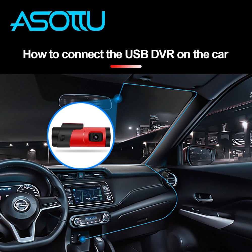 Новый HD Автомобильный видеорегистратор ADAS 1080P с ночным видением Android | Автомобили