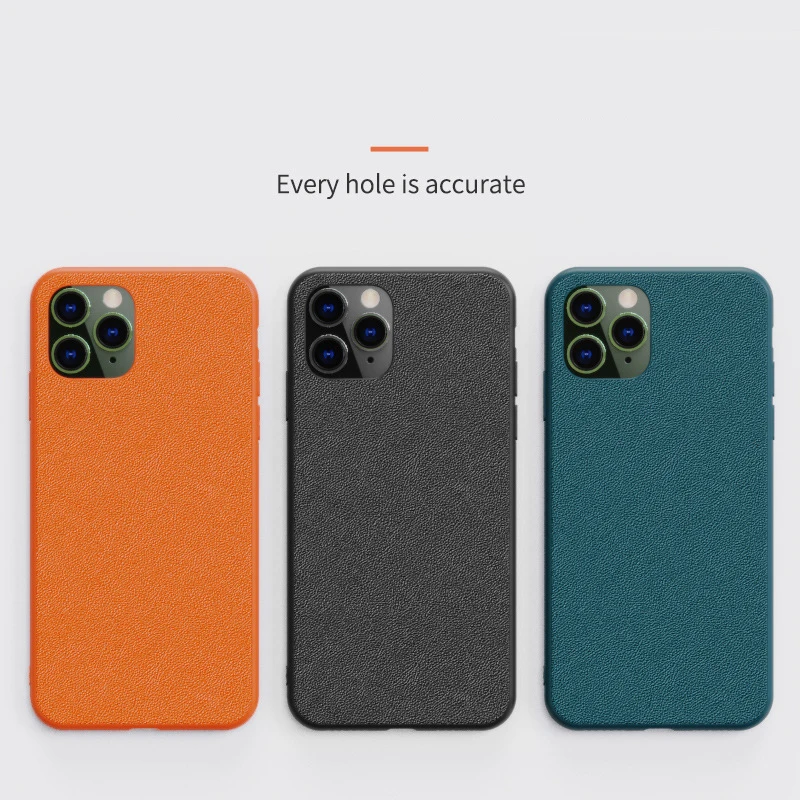 

Fashionable Business Style Mobile Phone Case Suitable for IPhone 12 11 Pro Max Luxury PU Phone Case with Rich Colors