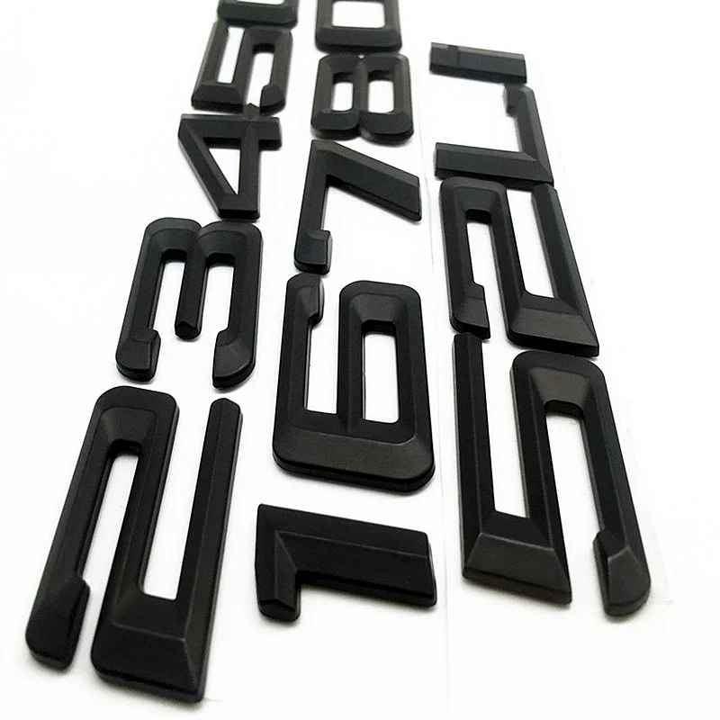 ABS 3D наклейка на задний багажник автомобиля значок Логотип наклейки письмо для 316i