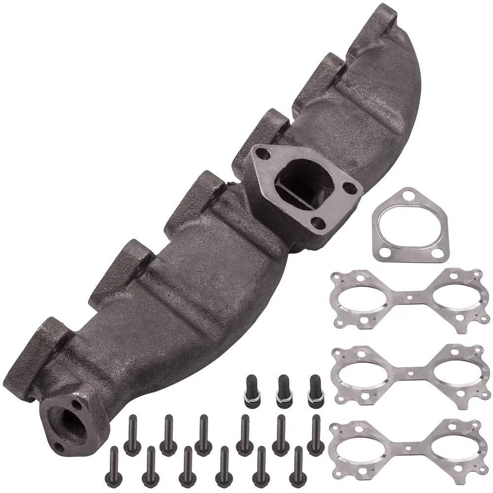 Сменный чугунный выпускной коллектор для BMW E60 E61 E65 X5 3.0d 2.5d M57 M57N 325d 330d 525d 530d 11627788422