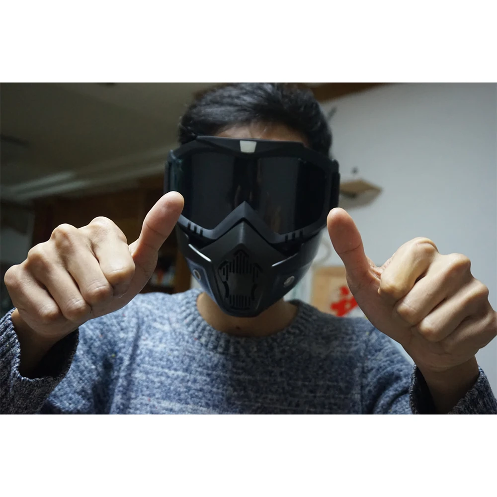 Модульные защитные очки тактическая Рабочая маска уличная противотуманная для