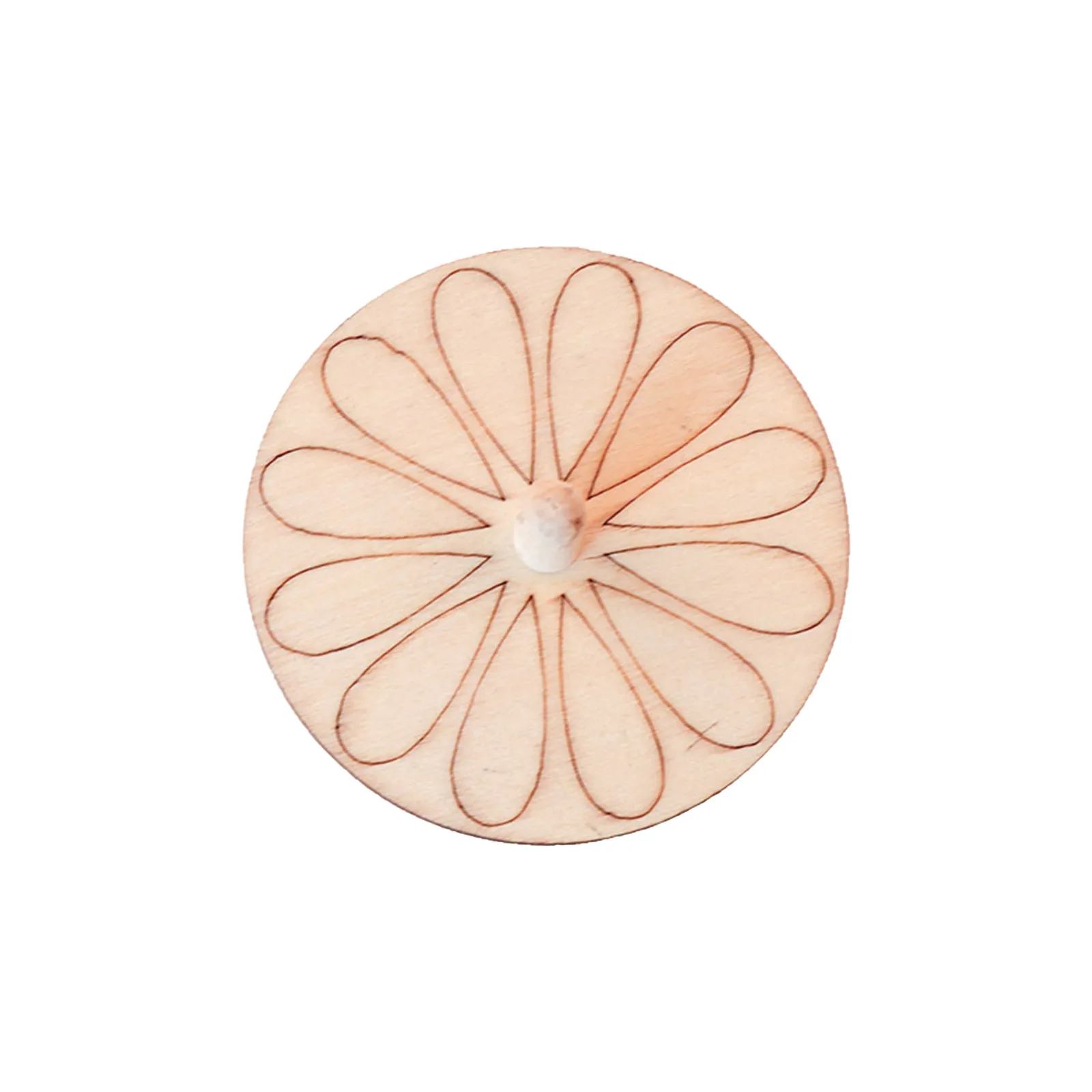 5 шт деревянная игрушка Diy Монтессори эмбрион белого цвета гироскопа детских