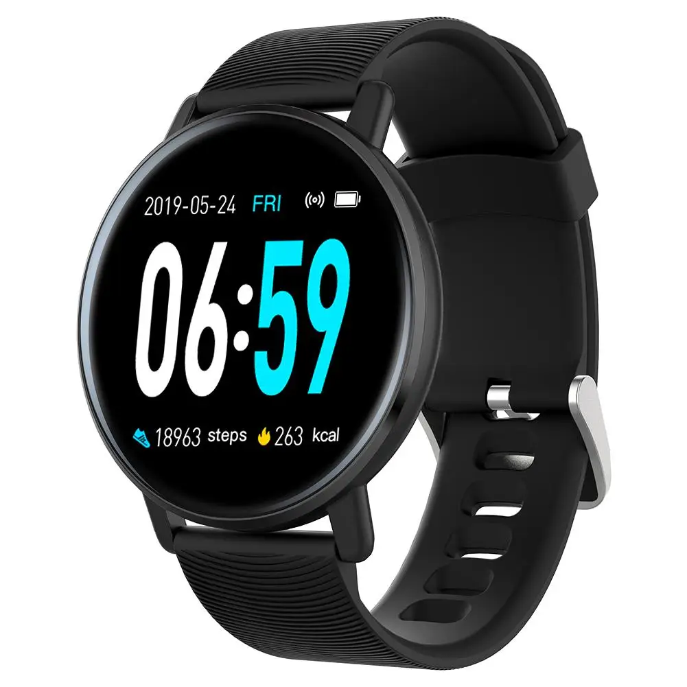 H5 1 3 дюймовый умный Браслет Полный сенсорный экран сердечный ритм кровяное