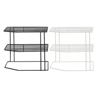 hot 1pcs tier cabinet corner shelf multipurpose organization rack for cups dishes cupboard pantry kitchen organizer