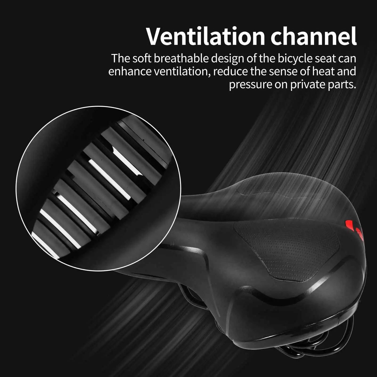 Амортизирующее велосипедное седло износостойкая подушка для дорожного