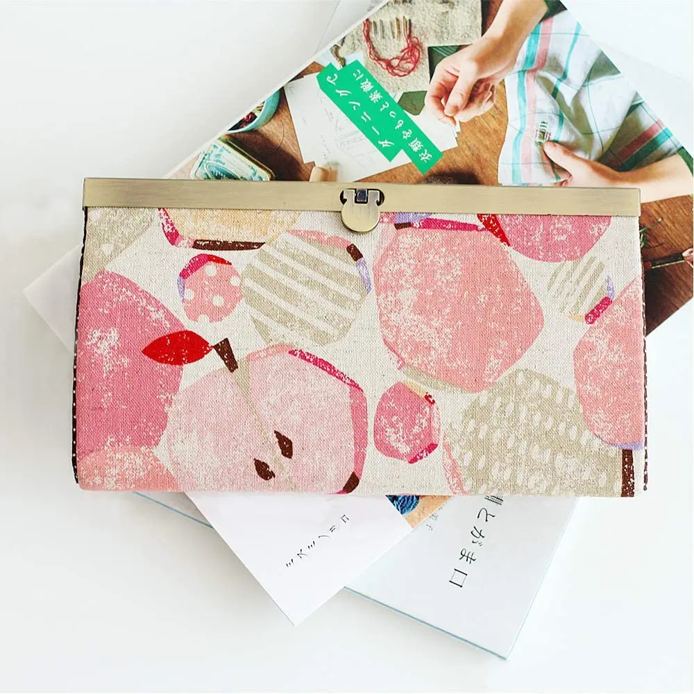 

Nonvor 6Pcs Bag Clasps Purse,Clasp Frame Metal Purse Frame Kiss Clasp Lock, Bag Supplies for Purse Making,Bag Making