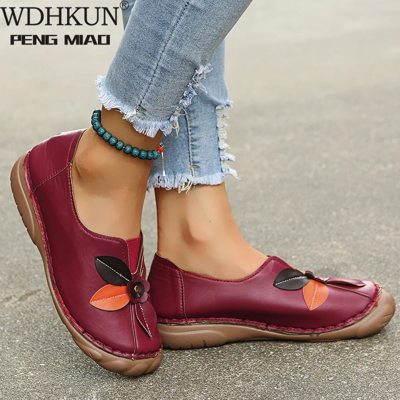 

Новинка 2021, женская обувь на плоской подошве, Уличная обувь для отдыха, низкая обувь, удобные прогулочные туфли, лоферы Joker, набор женских туф...