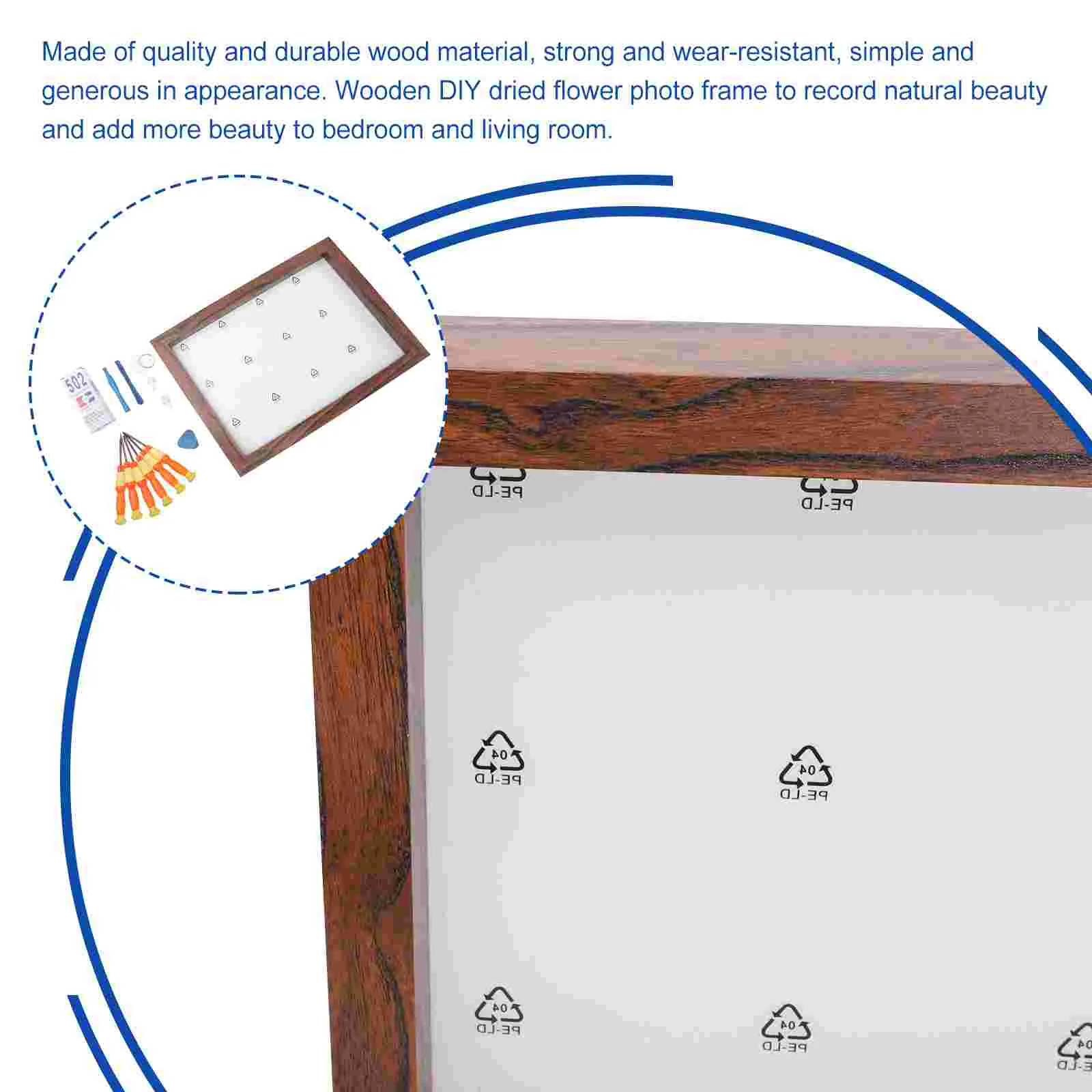1 set simple specimen storage photo frame mobile phone disassembly parts frame free global shipping