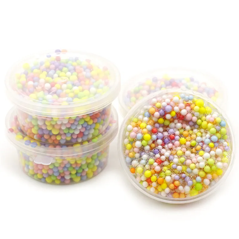 Красочные шарики пены поставки слаймов крошечные снег Подвески наполнитель
