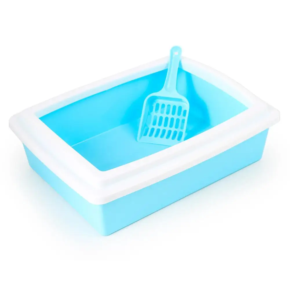 Хоббилан открытая Прямоугольная форма пластиковая кошка котенок pet коробка для