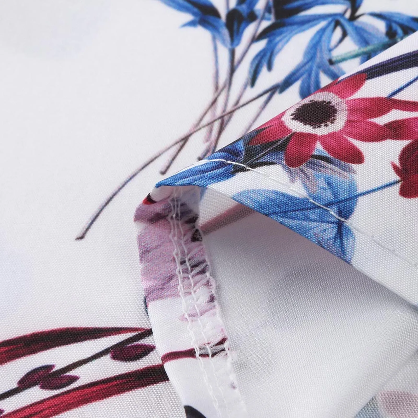 

Women's Summer O-neck Casual Sleeveless Mini Plain Pleated Tank Vest Dresses Floral Printings Beach Summer Dress Vestido