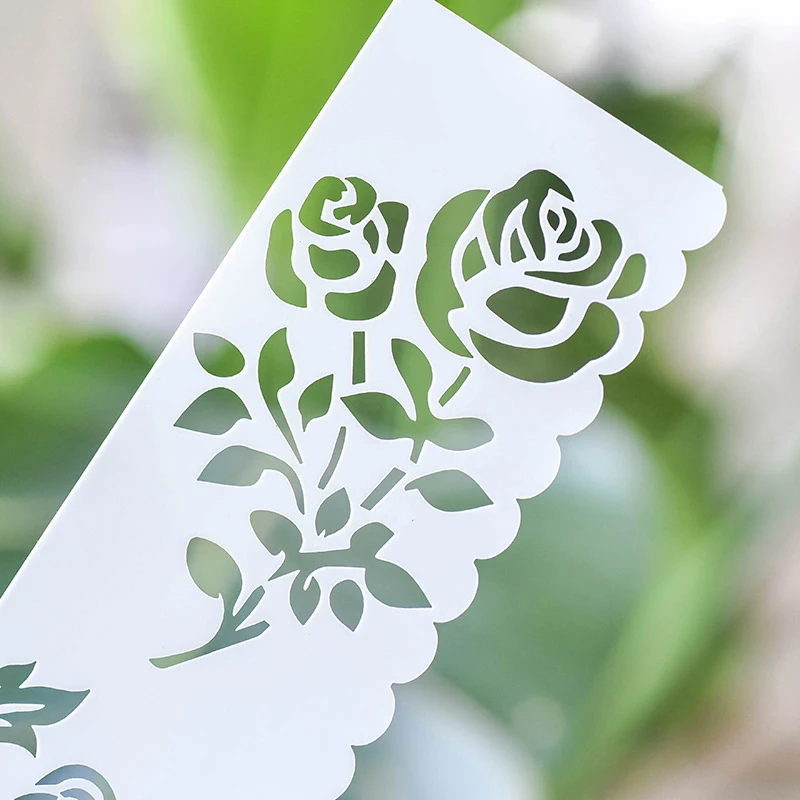 Набор из 8 шт. шаблоны для скрапбукинга белого пластика|Декоративные доски| |