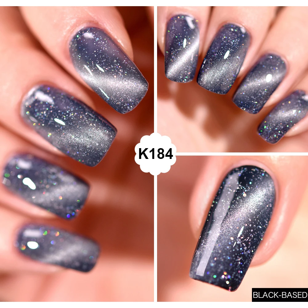 Гель лак KADS для ногтей Звездный кошачий глаз 9 5 мл УФ отмачиваемый маникюрный