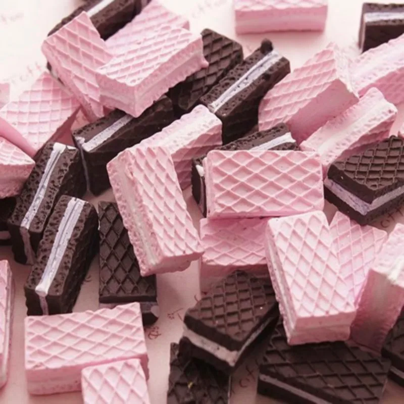 10 шт. искусственные ваферы для украшения кукольного домика|Статуэтки и