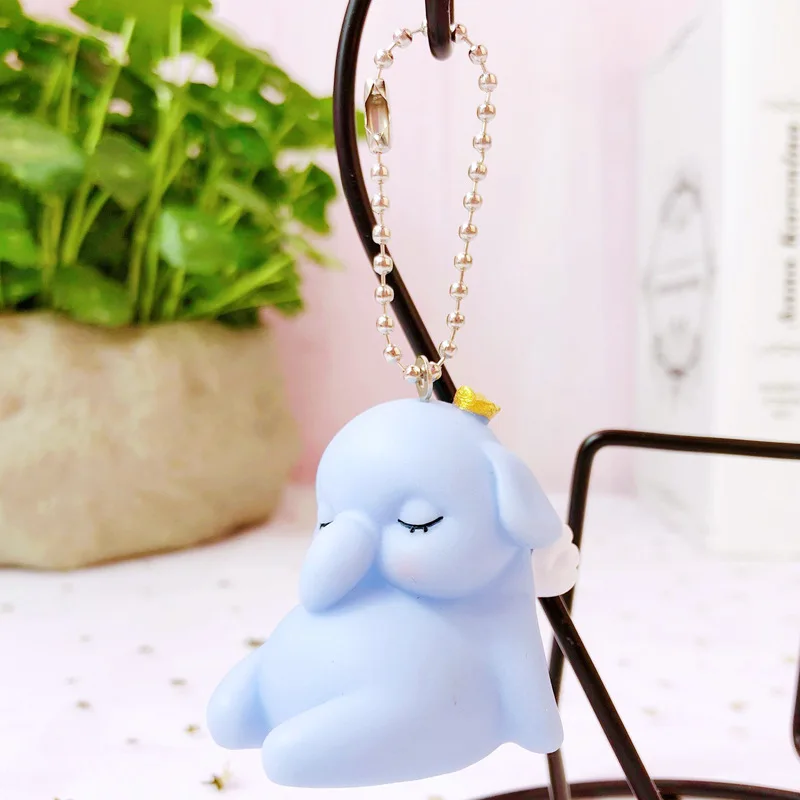 Милый спальный слон собака кошка игрушка брелок мультфильм поросенок милая