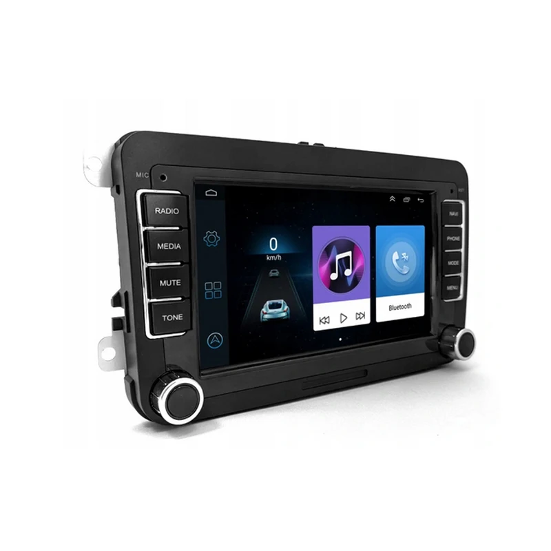 Автомагнитола 2 din с gps мультимедиа для автомобиля Android 10 0 VW Golf 5 6 Je tta Mk5 Mk6 Passat CC Tiguan