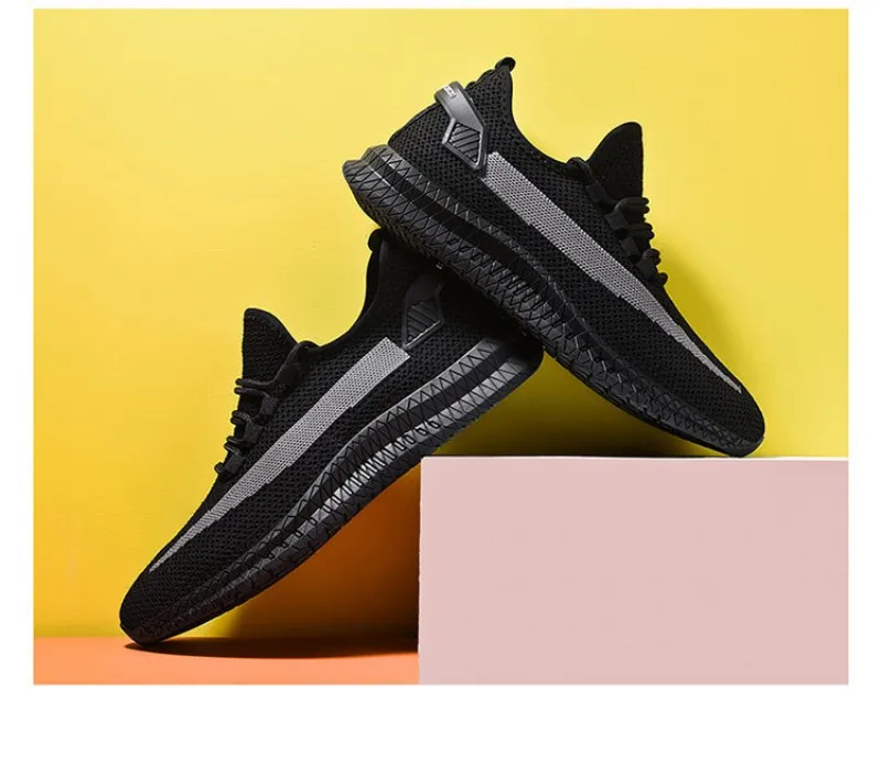 BONJEAN, мужские кроссовки, мужские теннисные туфли flyknit, мужские Прогулочные кроссовки на плоской подошве, дышащая Спортивная обувь terrex, zapatos de mujer