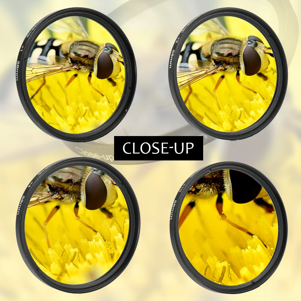 Профессиональная камера UV CPL FLD Набор фильтров для объектива и макросъемки набор