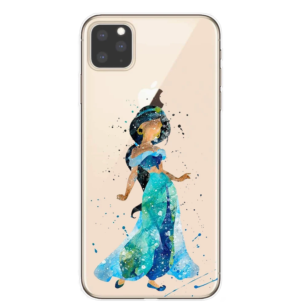 T6512 Чехол с русалкой для iPhone 11 Pro XS чехол для MAX XR для iPhone 8 7 6 6S Plus 5S SE чехол - Цвет: T6512