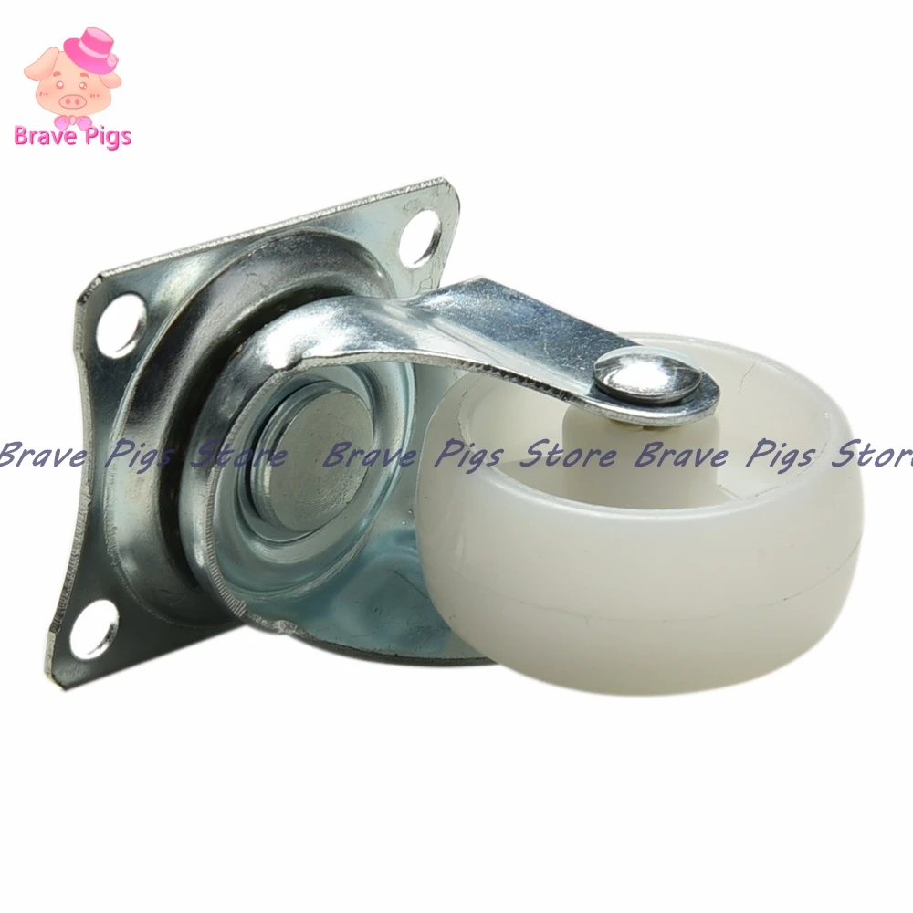 10 кг мебельные ролики нейлоновые PP поворотные колеса для умного автомобиля Робот