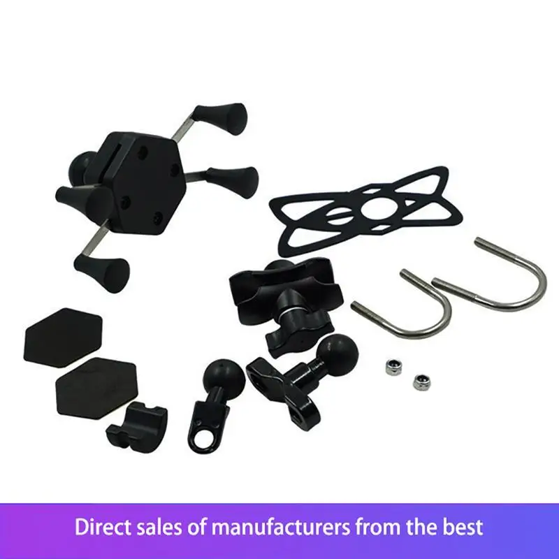 

Universal Motorcycle 12V Phone Holder With USB Charger Motorbike GPS Navigation Bracket for iphone Sumsung Xiaomi Huawei