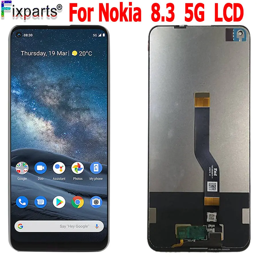 

Оригинальный Новый ЖК-дисплей 6,18 дюйма для Nokia, ЖК-дисплей 5G, сенсорный экран, дигитайзер в сборе, запасные части для ЖК-экрана Nokia