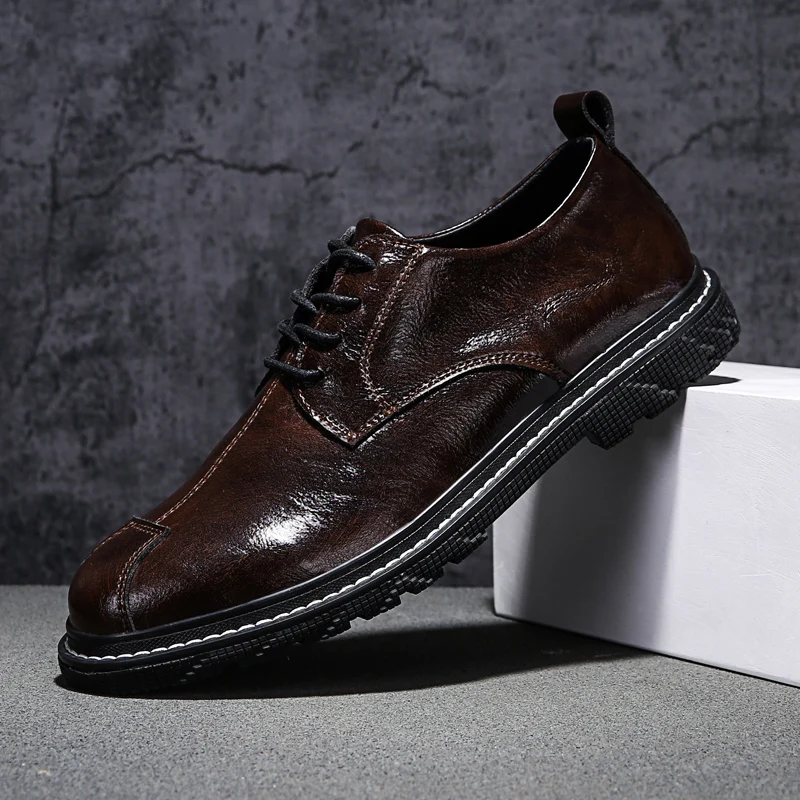 

Zapatos De Hombre Men Genuine Leather Shoes High Quality Moccasins Men Casual Outdoor Sneakers Mens Loafers Shoes Zapatillas Iv