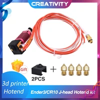 3d full metal j head cr10 hotend extrude hot end kit for creality ender 35 pro cr10 10s bowden extruder 1224v 3d printer parts