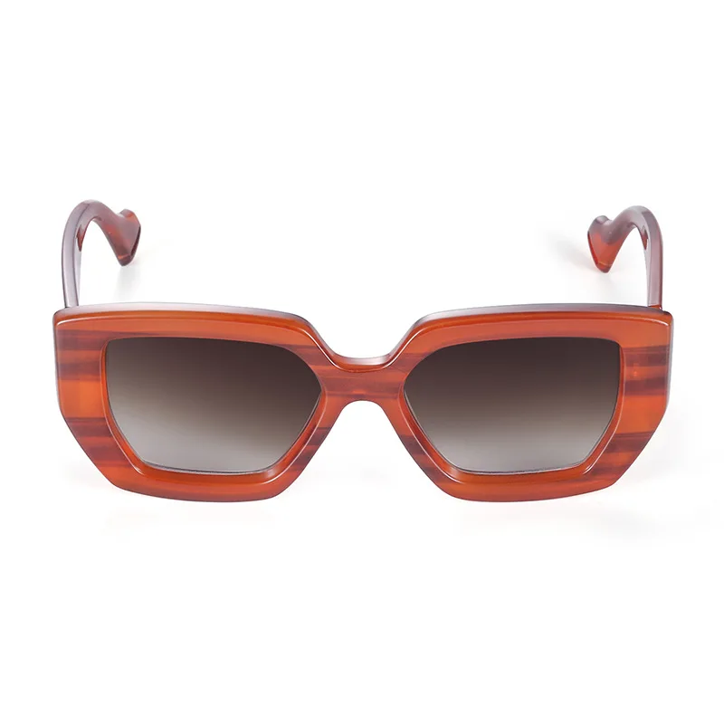 

Men's Sunglasses Square Frame Wide Leg Glasses Large Frame Sunglasses for Women Vintage Fashionable Eye Protection When Driving