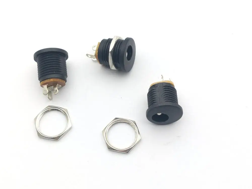 Разъем постоянного тока 5 мм X 2 1 Монтажная панель мощность CCTV|cctv power|power cctvdc 5.5mm x 2.1mm