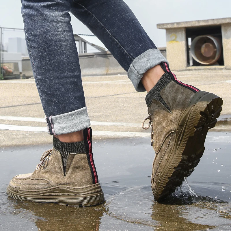 

shoeshiking footwear shoe ankle men zapatillas man winter safety sneakers home casual handmade designer heels Male desert mens