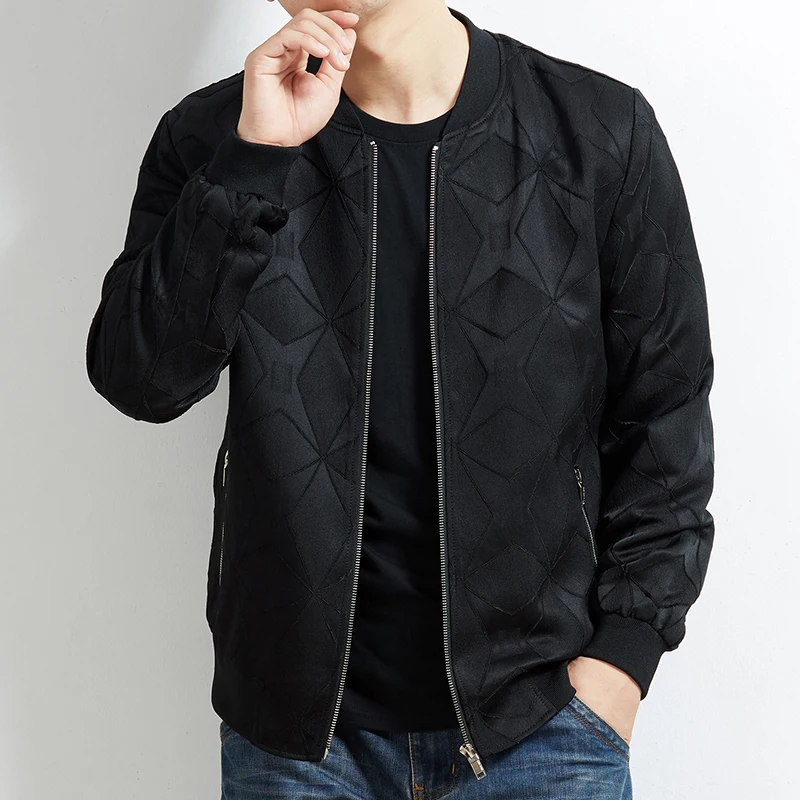 Plus Size 8xl Fashion Windbreaker Coat Man 2020 British Style Mens Jacket Casual Men Slim Fit Stand Jackets Male | Мужская одежда