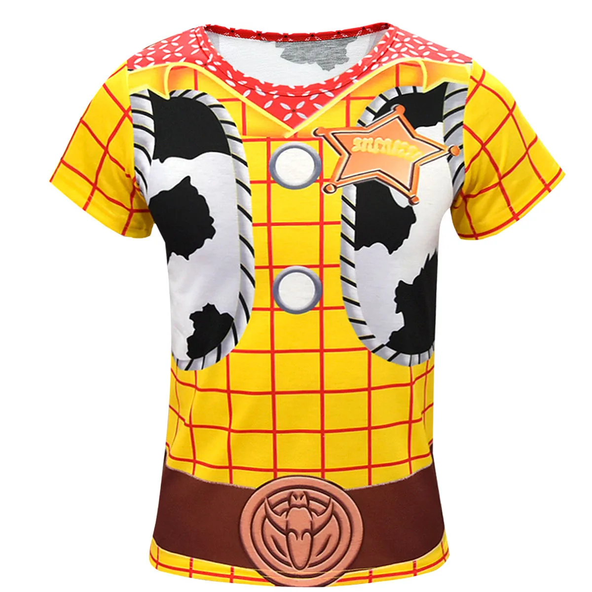 Toy Story Cosplay Woody Costume Cowboy Suit Hat Carnival Outfit Adult boy Halloween Party Custom Made Superhero With Boots | Детская