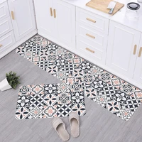 alfombra cocina long strips kitchen floor mat waterproof and oil proof which can rubbedand washed modern household door