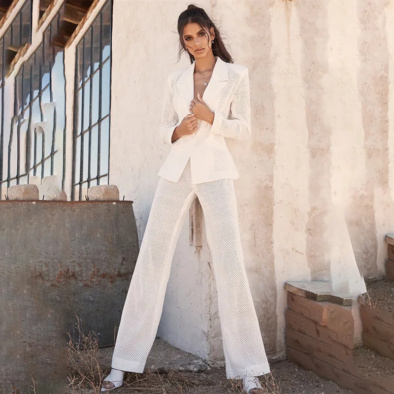 Комплект из 2 предметов с V образным вырезом и длинным рукавом|Спортивные костюмы|