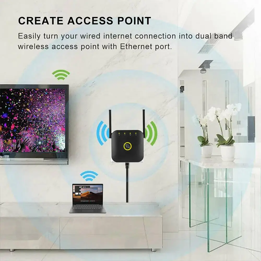 50% скидка 300 Мбит/с беспроводной маршрутизатор расширитель диапазона WiFi