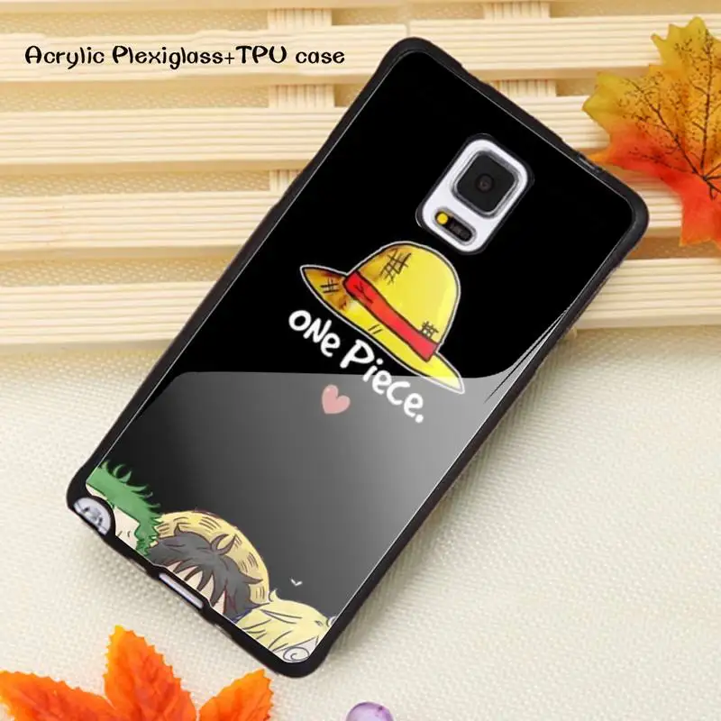 

One Piece Phone Case Acrylic Plexiglass TPU phone case For Samsung Note20 10 9 8 7 5 Pro ULTRA