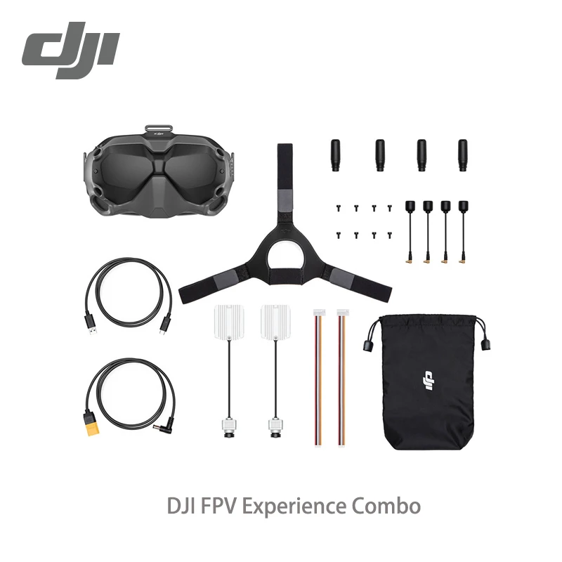 FPV ExperienceCombo DJI FPV Experience Combo/DJI FPV Fly More Combo VR очки для перекрестной машины Дрон поддержка HD720p/120fps разрешение - Цвет: FPV ExperienceCombo