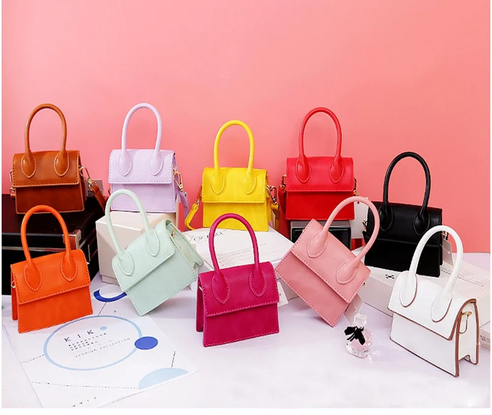 Новинка 2021 кожаная сумка через плечо для девушек с кристаллами Женская корейская