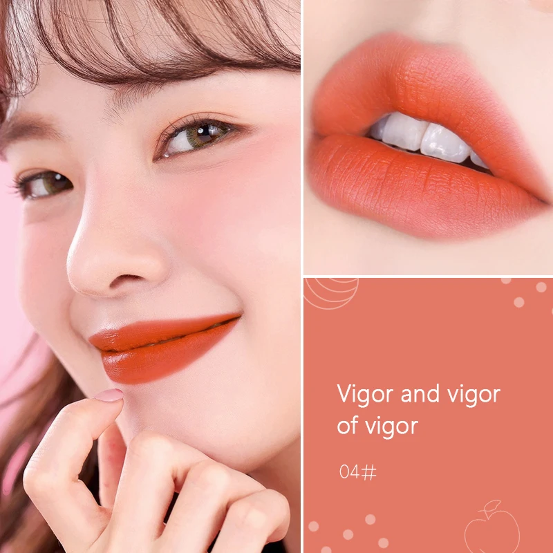 Матовая красная бархатная помада 1 7 г 8 цветов жидкий воздушный блеск для губ