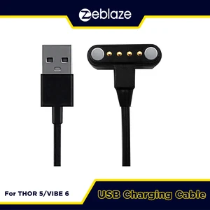 Zeblaze Thor 5  VIBE 6 Смарт-часы длиной 65 см зарядный кабель с портом Магнитный USB кабель для зарядки