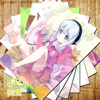 10 pcsset anime eromanga sensei posters izumi sagiri emily granger wall pictures for colletion a3 42x29cm stickers